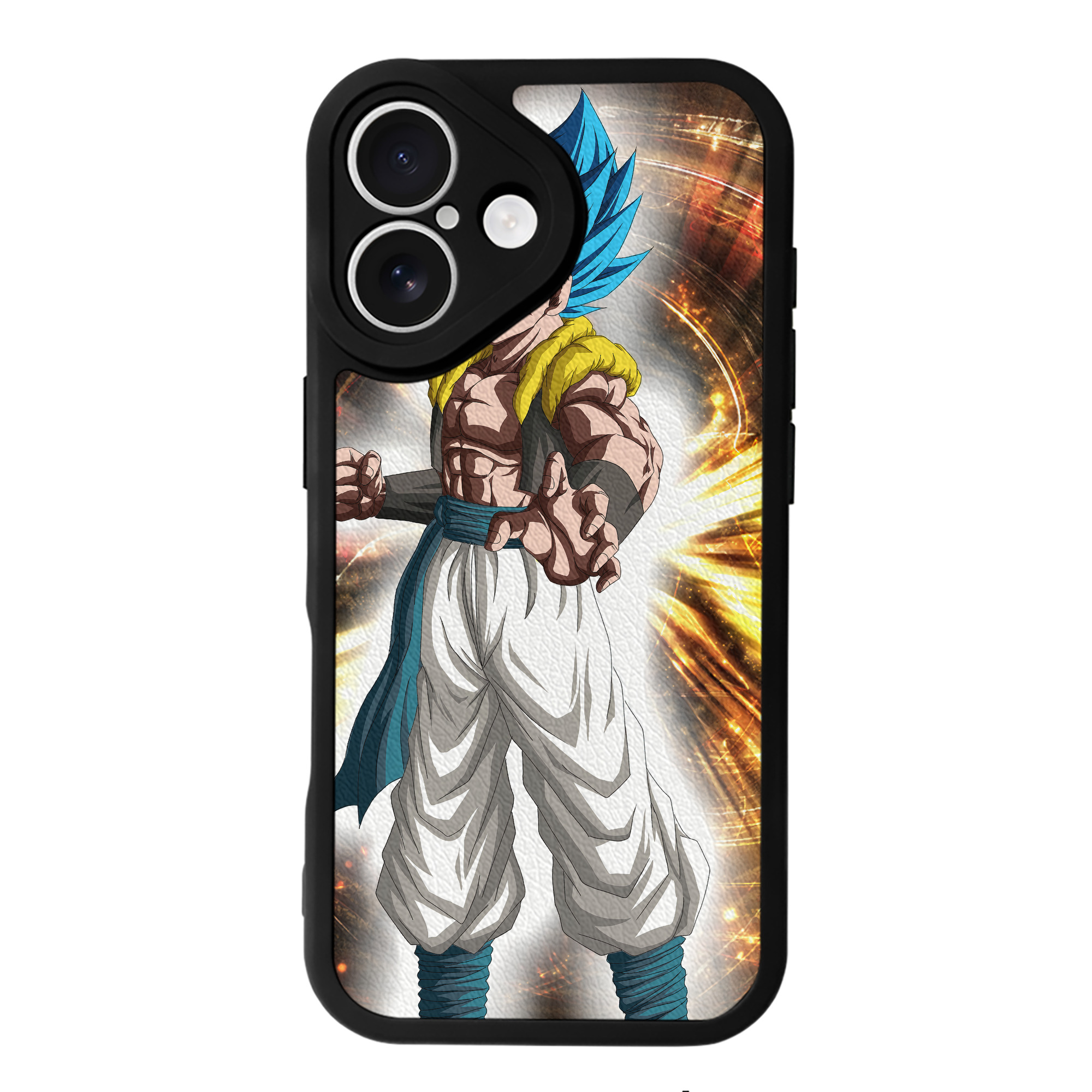 （画像用） ドラゴンボール DRAGON BALL 【iPhone 16シリーズ対応】シリコンスマホケース（レザー調） 材質：シリコン